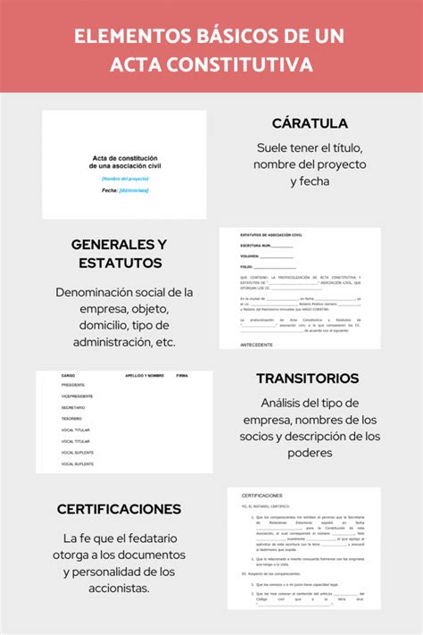 Ejemplo De Acta Constitutiva