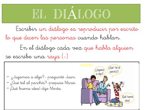 Ejemplo De Dialogo
