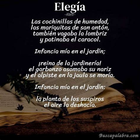 Ejemplo De Elegia