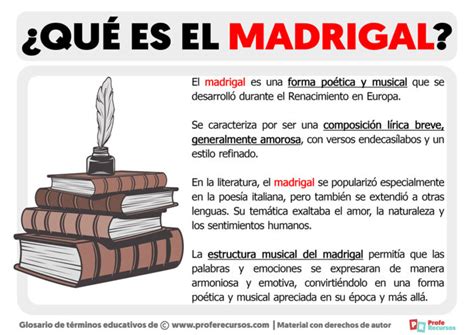 Ejemplo De Madrigal