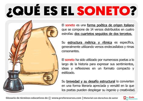 Ejemplo De Soneto