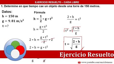 Ejercicios De Caida Libre