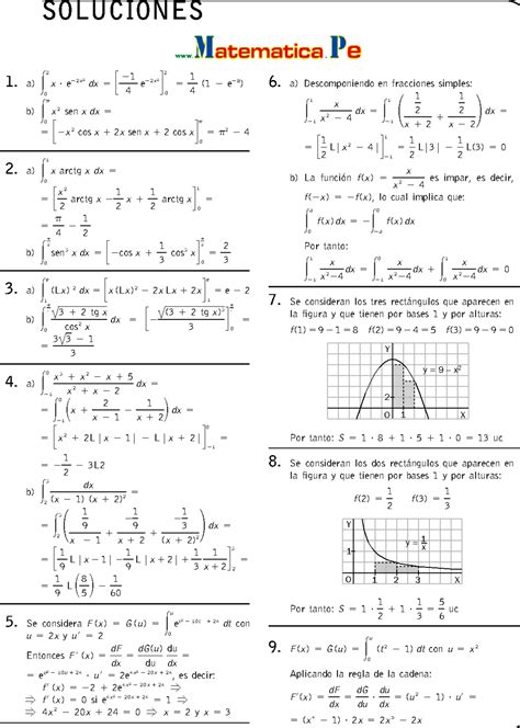 Ejercicios De Integrales