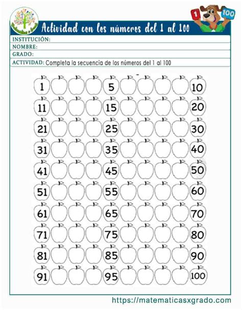 Ejercicios De Numeros