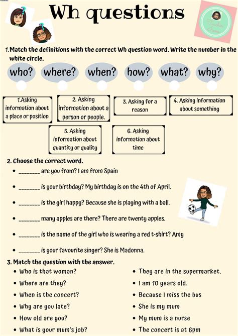 Ejercicios De Wh Questions Online O Para Imprimir 5th Grade 5w S Worksheet - 5th Grade 5w's Worksheet