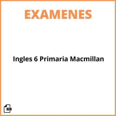 ejercicios ingles macmillan 6 primaria 2012