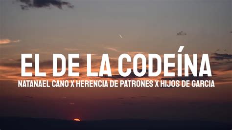 El De La Codeina Letra