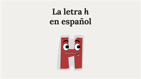 El H Letra