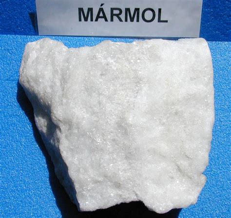 el marmol que tipo de roca es
