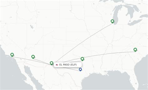 Each day, there are 2 nonstop flights that take off from Kn