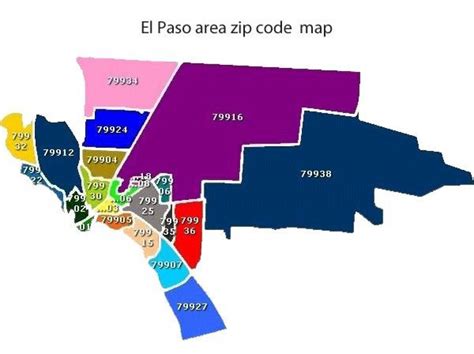 el paso zip code texas