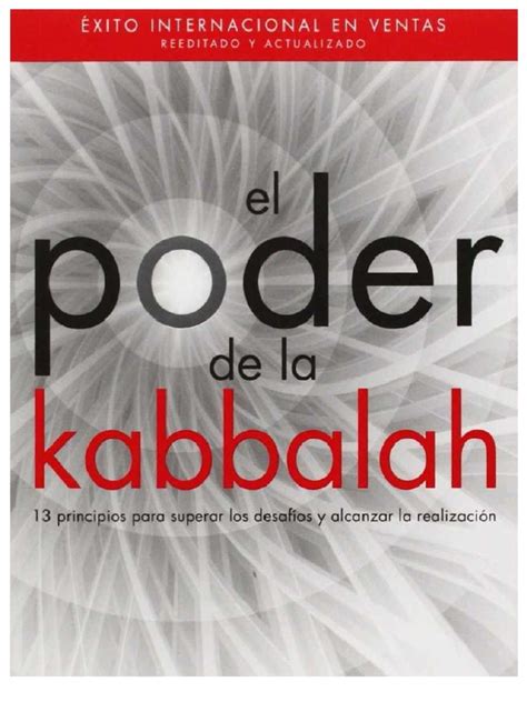 El Poder De La Kabbalah Yehuda Berg Descargar Gratis Pdf