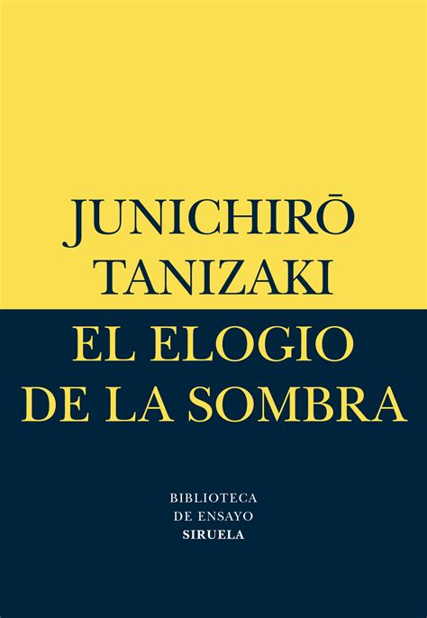 Full Download El Elogio De La Sombra Jun Ichir Tanizaki Pdf 