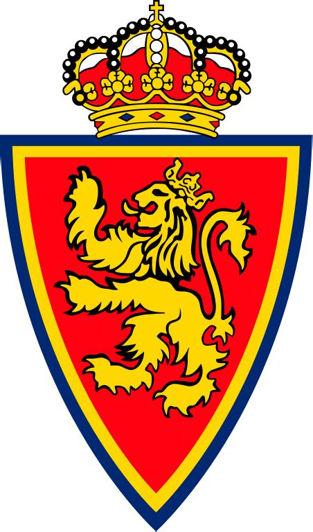 El escudo del Real Zaragoza, símbolo de un equipo histórico