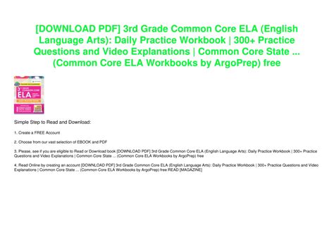 ela 3rd grade common core practice test