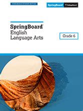 Ela Curriculum And Resources Springboard College Board Springboard Ela Grade 7 - Springboard Ela Grade 7