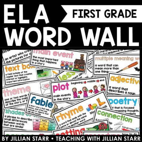 Ela Word Wall 1st Grade Ela 1st Grade - Ela 1st Grade