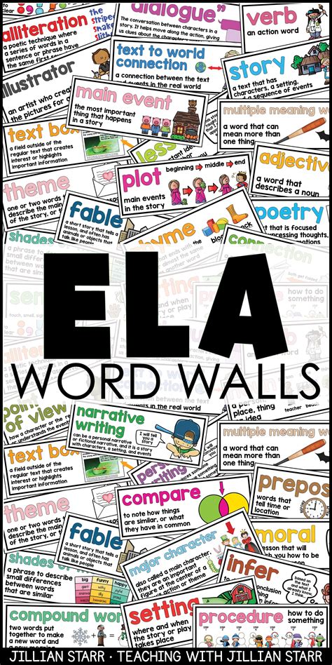 Ela Word Wall 4th Grade Ela 4th Grade - Ela 4th Grade