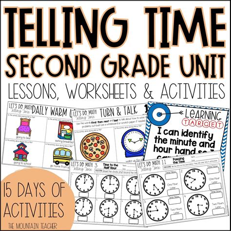 Elapsed Time Unit Telling Time Unit Loving Math Elapsed Time For Third Grade - Elapsed Time For Third Grade