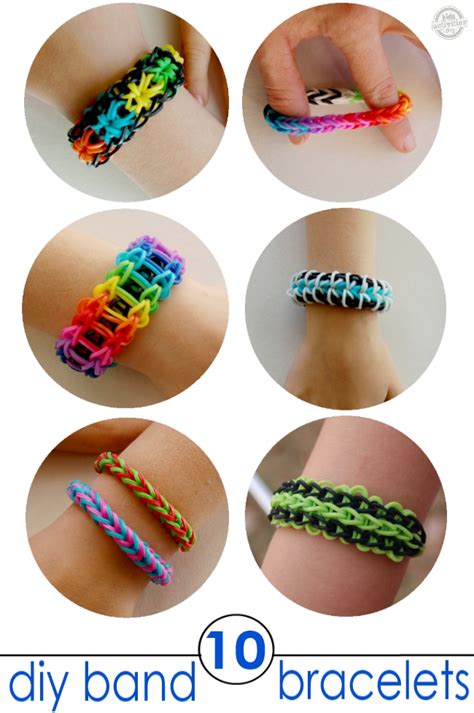 Elastic Band Bracelets Instructions