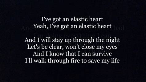 Elastic Heart Lyrics