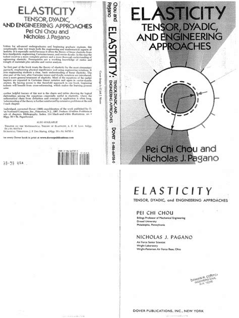 Download Elasticity By Chou Pagano Solutions 