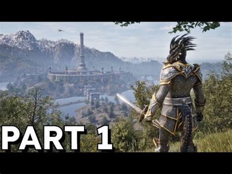 Elder Scrolls 4 Oblivion Walkthrough Part 1