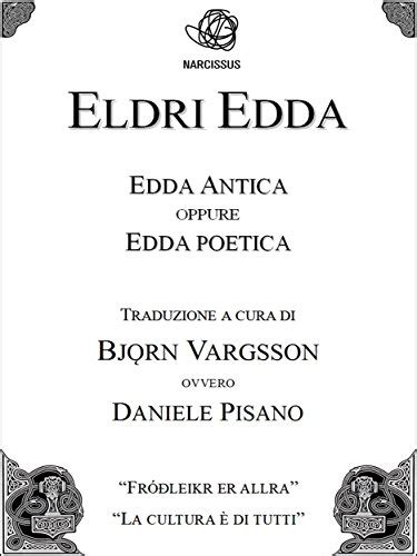 Read Eldri Edda Edda Antica 