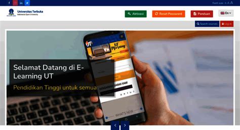 elearning.ut.ac.id | Portal UTH