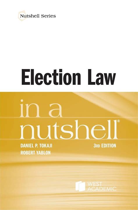 Election Law In A Nutshell Nutshells English Edit