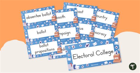 Election Teaching Resources Teach Starter The Electoral Process Worksheet - The Electoral Process Worksheet