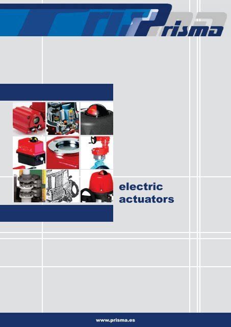 Electric Actuators Prisma