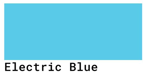 electric blue color code