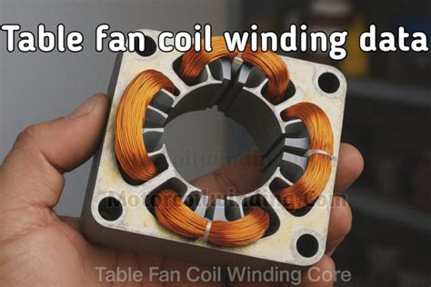 Electric Motor Winding Data