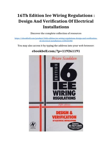 Electrical Bundle 16th Edition Iee Wiring Regulations Inspection Testing Certification Fifth Edition