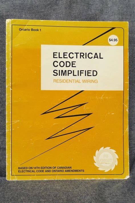 electrical code simplified book 1