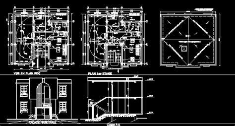 Electrical Duplex Autocad Block