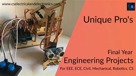 Electrical Engineering Final Year Project Titles