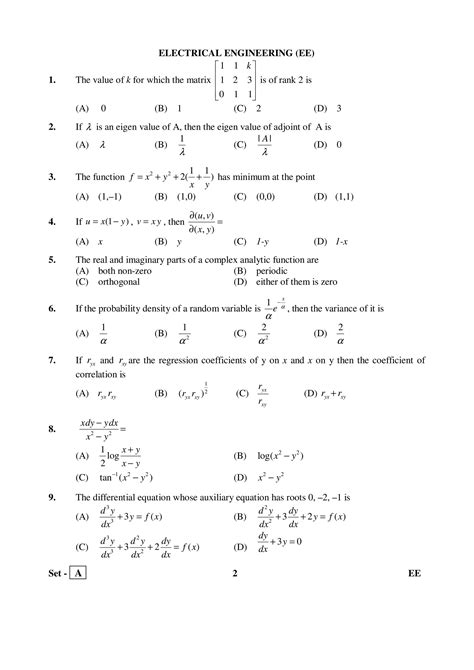 Electrical Engineering Sample Question Paper Of Msbte