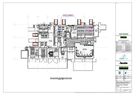 Electrical Equipment Layout Drawing