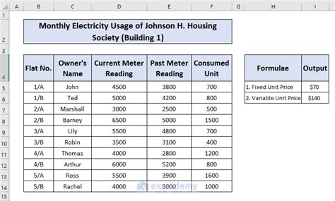 Electrical Formula Excel Sheet