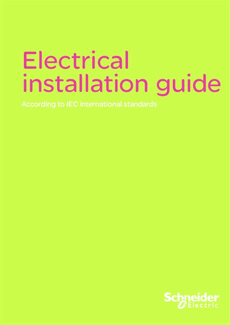 Electrical Installation Guide According To Iec 60364