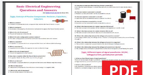 electrical technology practical viva questions