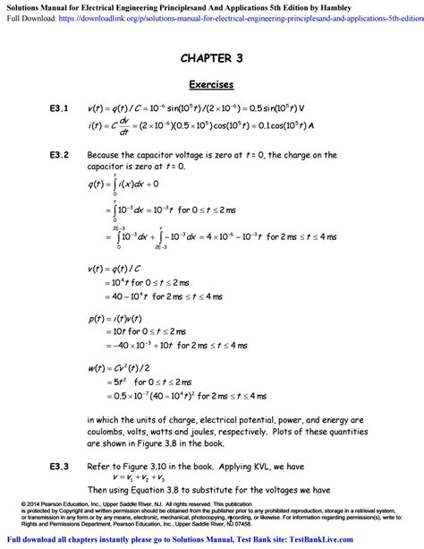 Read Electrical Engineering Fifth Edition Solution 