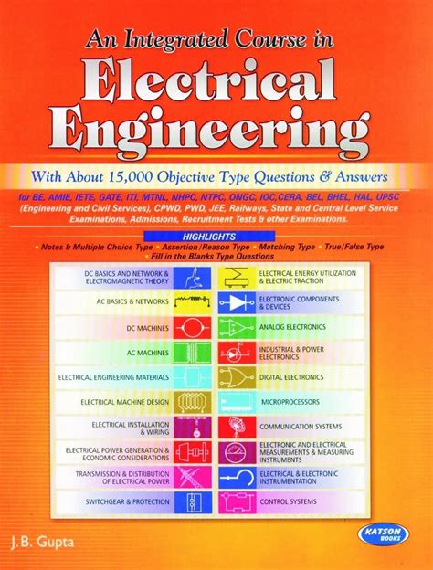 Download Electrical Engineering Objective Books By J B Gupta 