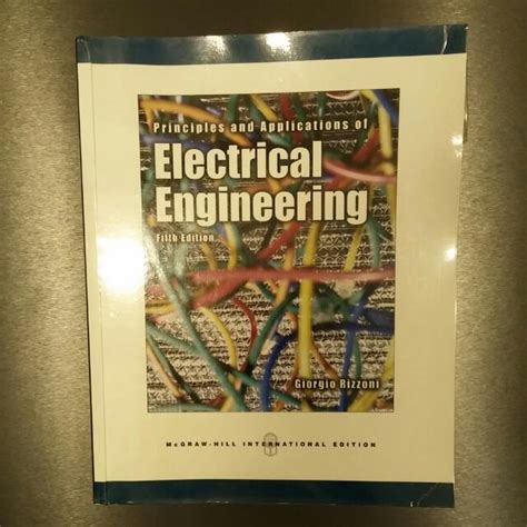 Read Electrical Engineering Principles And Applications 5Th Rizzoni 