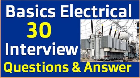 Read Online Electrical Interview Questions And Answers On Machines 