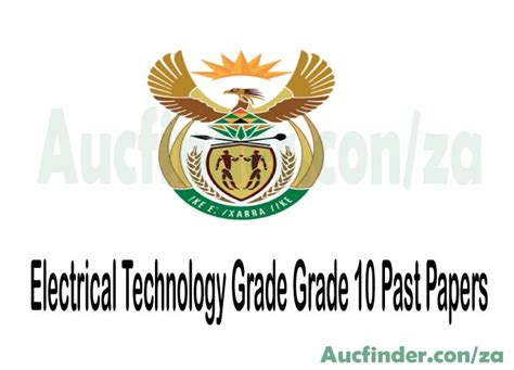 Full Download Electrical Technology Grade 10 Exam Papers 2013 