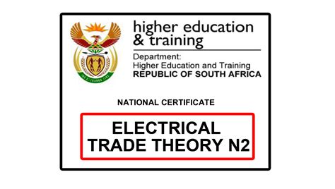 Download Electrical Trade Theory N2 Memorandum Question Papers 