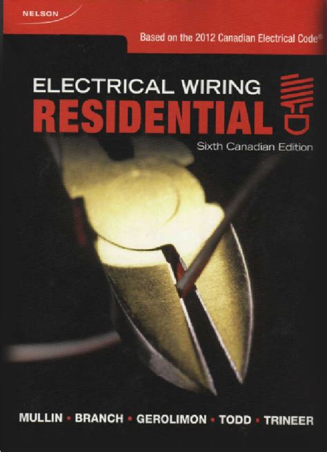 Read Online Electrical Wiring Residential 6Th Canadian Edition Answers 